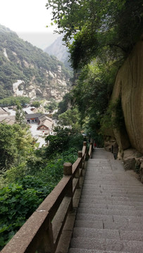 西岳华山 悬崖峭壁