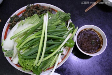蘸酱菜