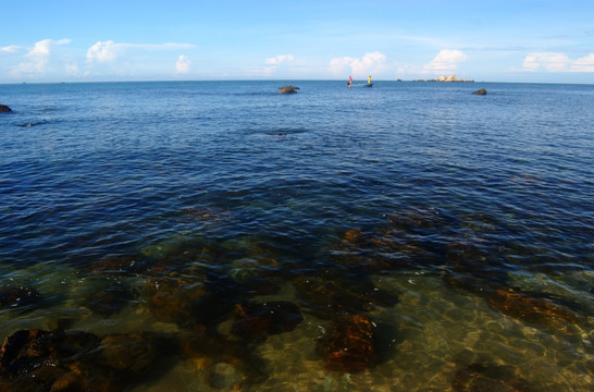 海南三亚天涯海角风光