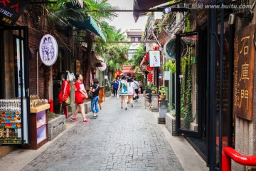 上海旅游景点 旧街坊 田子坊