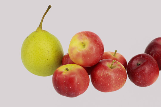 水果 小苹果与梨