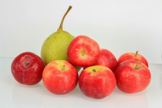 水果 小苹果与梨