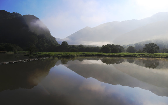 神龙架大九湖 山水景区