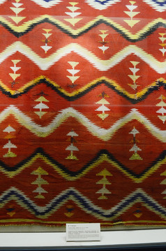 美洲纳瓦霍人的羊毛毯