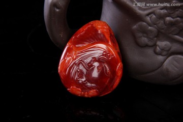 南红玛瑙鲤鱼