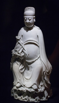 宋代人物瓷像