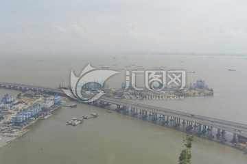 广深沿江高速公路机场特大桥航拍