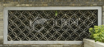 中式 瓦窗