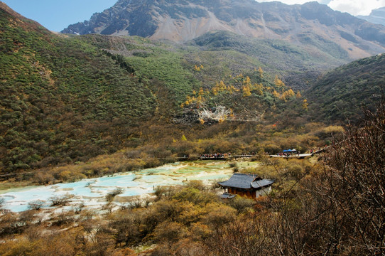 四川黄龙风光