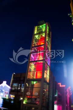 天后宫夜景