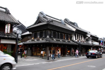 日本街道 古建筑