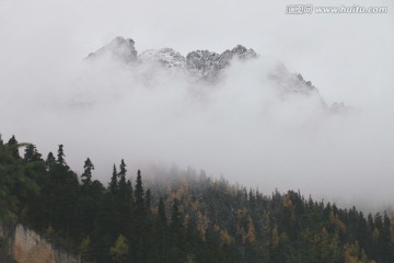 云雾山 雪山