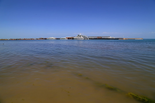 青海湖  游船码头