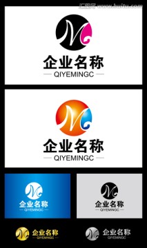 字母M标志