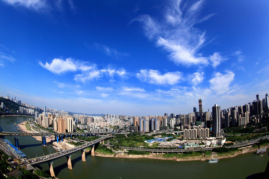 重庆江北区观音桥商圈（高清）