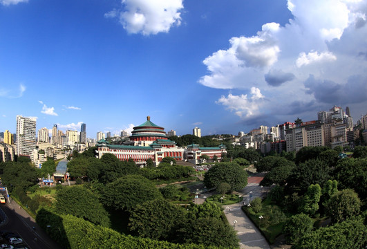 重庆旅游景区 人民大礼堂