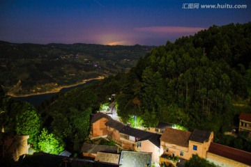 乡村夜空