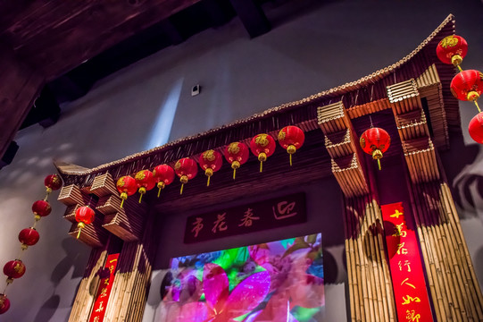 广州传统花市门楼