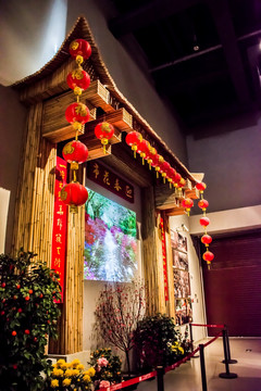 广州传统花市门楼