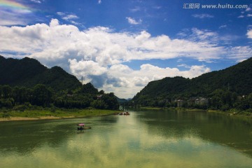 美丽的山水风光