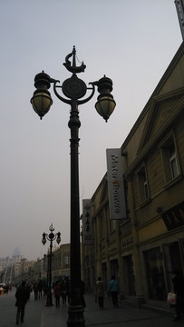 天津步行街路灯