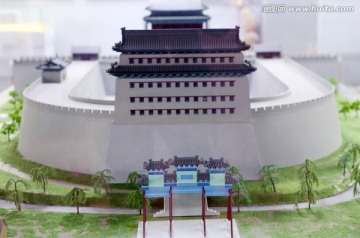 德胜门城楼模型