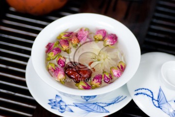 玫瑰花茶