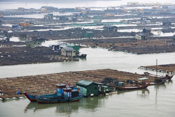 海水养殖 霞浦风光