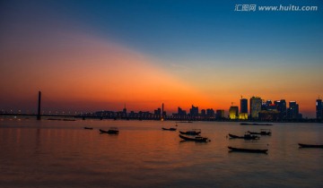 杭州钱江三桥夜景