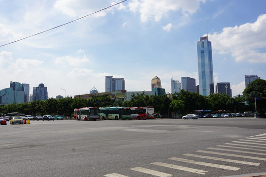 天河建筑风景