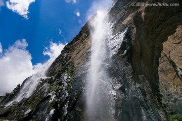 香格里拉 雨崩神瀑