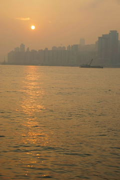 香港日出