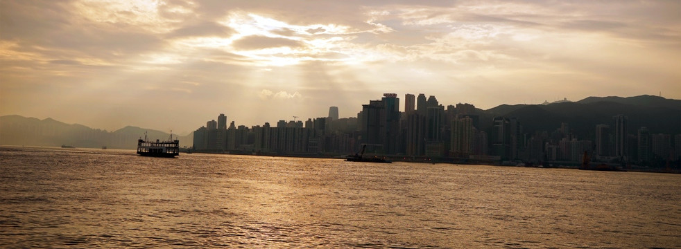 香港日出