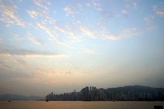 香港日出