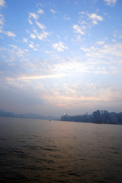 香港日出