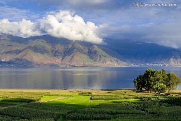 云南永胜程海湖