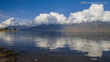 永胜程海湖