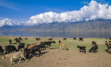 永胜程海湖