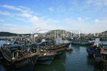 福建东山岛风光 海岛 渔港