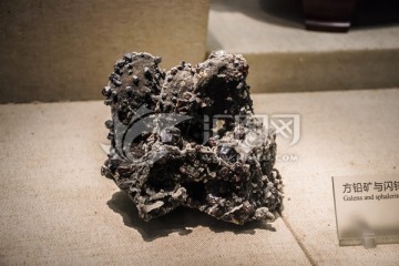 方铅矿与闪锌矿