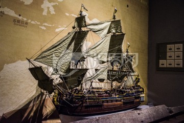 木帆船模型