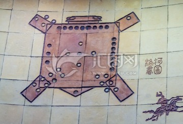 河图洛书浮雕 中国农业博物馆