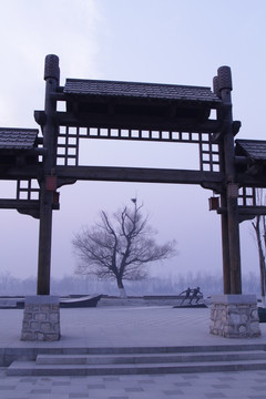 运河公园景观