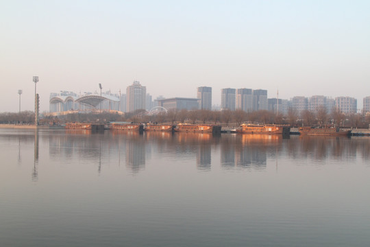 运河渔船