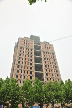 施工中建筑