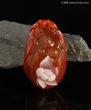 南红莲花