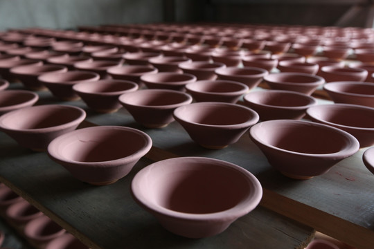 建阳建盏 建盏胚胎 建盏制作
