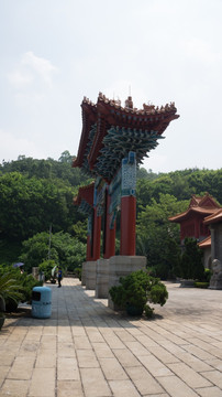 南沙天后宫门楼