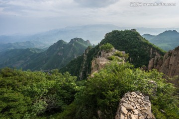 板厂峪长城 夏天