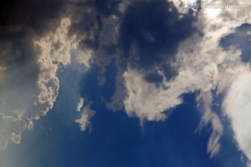 蓝天 云层